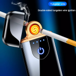 Hot Selling Promotion Touch Induction Lighter USB Rechargeable Lighter Electronic Cigarette Lighters