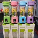 Portable Blender Smoothies Personal Blender Mini Shakes Juicer 380 ml Cup USB Rechargeable Cordless Shaker Bottle