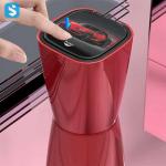 Creative Auto Ashtray Multi Functional Car Smoking Ashcan With Lid Portable Car Stainless Steel Ashtray