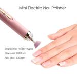 5 in 1 Electric Nail Polish Drill Machine With Light Portable Mini Electric Manicure Art Pen Tools For Gel Remover