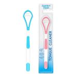 New Design Medical Grade Silicone Plastic Tongue Scraper Cleaner