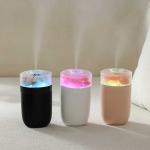 New Style Portable 230Ml Night Light Aroma Diffuser Smart Water Spray Electric Mini Air Humidifier For Home