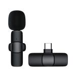 Kinscoter Clip-on Small Portable Lapel Lavalier Wireless Microphone High Quality Smart Phones Key Switch ABS 8 Hours 65mah