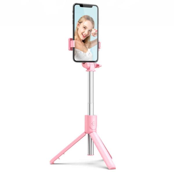 Mini Flexible Smartphone Vlog Video Camera Selfie Stick With Remote Control Phone Stand Tripod For Live