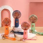 Handheld Portable Fan 2 speed USB Rechargeable Personal Cute Small Pocket Fan Mini Fans For Eyelash Extensions