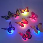 3D butterfly night lamps USB Mini LED home decor lighting Small Square Night Light